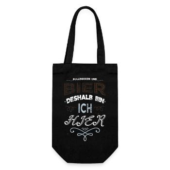 Beer Styles Funny Beer Culture Dog Friendly Tips - Gift Bag for Bottles - black - Front