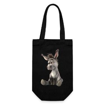 Les ânes sont des animaux idiosyncrasiques - Sac à bouteille - noir - Devant