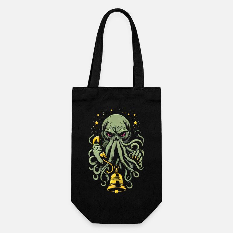 L’appel de Cthulhu ! - Sac à bouteille - noir