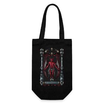 Untitled project - Gift Bag for Bottles - black - Front