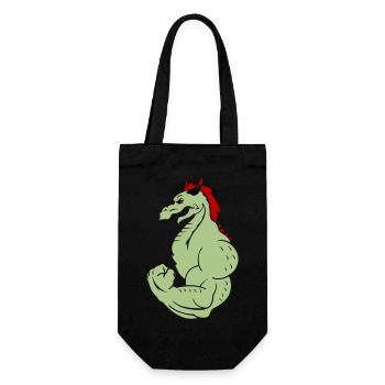 strongdragon 02 - Gift Bag for Bottles - black - Front