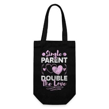 Parents Single Responsibility Sarcasm - Gift Bag for Bottles - black - Front