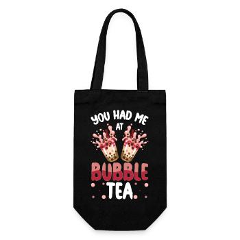 Kawaii Drink Japan Iced Tea - Gift Bag for Bottles - black - Front