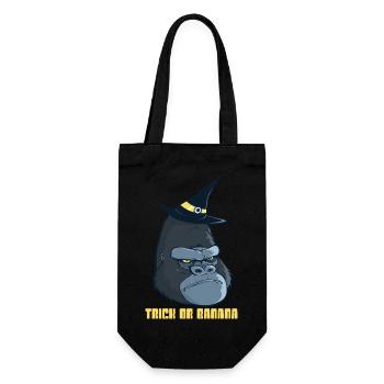 Halloween Gorilla 2 - Sac à bouteille - noir - Devant