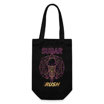 Sugar Rush Eis Rakete - Geschenkbeutel für Flaschen - Schwarz - Vorne