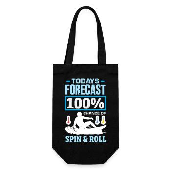 Surfing Surfboarder Bodyboarder - Gift Bag for Bottles - black - Front