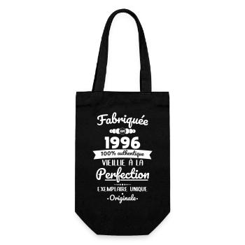 Fabriquée en 1996 – Vieillie à la perfection - Sac à bouteille - noir - Devant