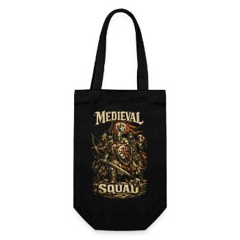 Festival Médiéval Marché Médiéval Escouade Médiévale - Sac à bouteille - noir - Devant