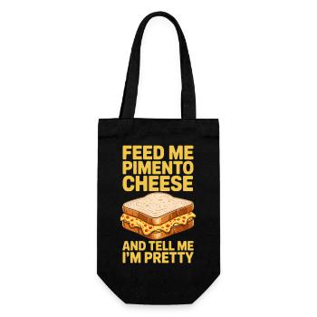 Sandwich au fromage piment piment Fromage Fromage Cadeaux - Sac à bouteille - noir - Devant