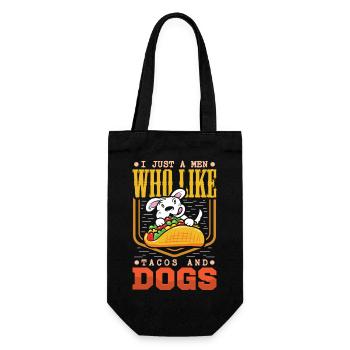 Im Not Yelling this is just My taco Mom Mom - Gift Bag for Bottles - black - Front