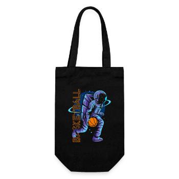 Astronaute de basket-ball - Sac à bouteille - noir - Devant