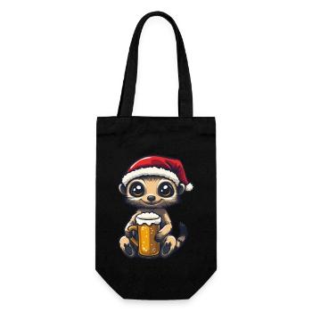 Bière de Noël Meerkat - Sac à bouteille - noir - Devant