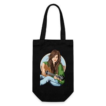 Ma musique - Sac à bouteille - noir - Devant