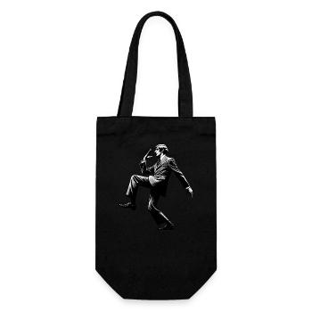 Vintage Suave Silhouette - Sac à bouteille - noir - Devant