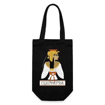 Kleopatra - Geschenkbeutel für Flaschen - Schwarz - Vorne