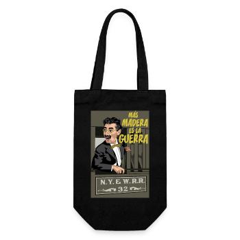 GROUCHO More Wood - Gift Bag for Bottles - black - Front
