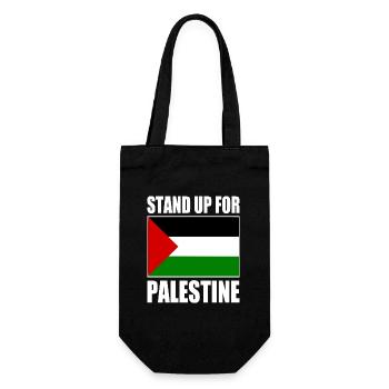 stand up for palestine - Sac à bouteille - noir - Devant