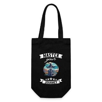 Motorcycle Freedom Motorcycle Bin Gift Gift - Gift Bag for Bottles - black - Front