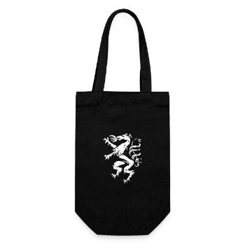 STEIRISCHER PANTHER STEIRER STEIERMARK GESCHENK - Geschenkbeutel für Flaschen - Schwarz - Vorne