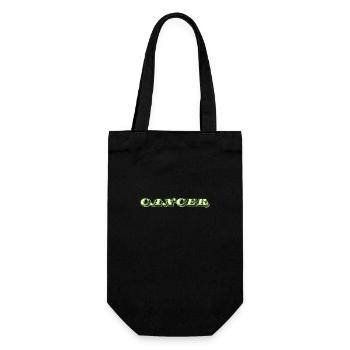 Logo "Cancer" - Sac à bouteille - noir - Devant