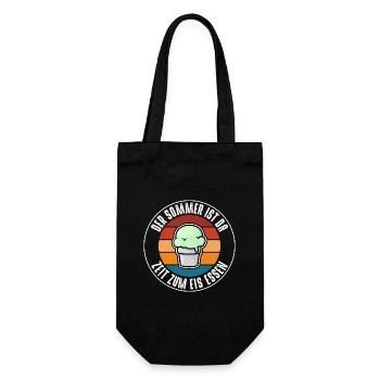 L’été est là - Sac à bouteille - noir - Devant