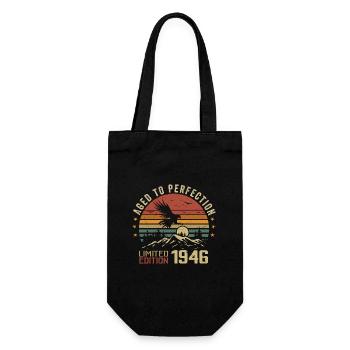 Vintage 1946 Edition Limitée 1946 Retro 1946 - Sac à bouteille - noir - Devant