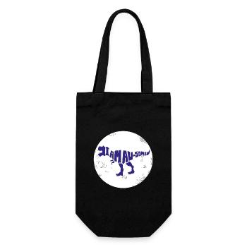 Dinosaure. Je suis un style génial. Animaux. Préhistoire - Sac à bouteille - noir - Devant