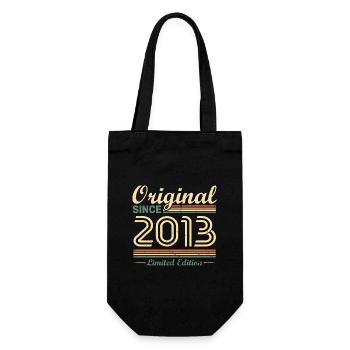 Original 2013 Vintage cadeau d'Anniversaire Rétro - Sac à bouteille - noir - Devant