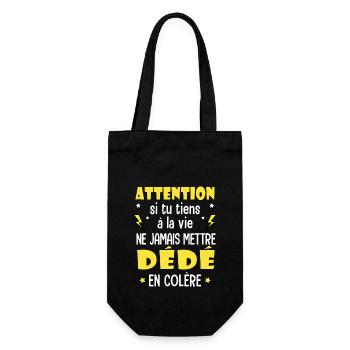 André humour prénom andré tshirt personnalisé dédé - Sac à bouteille - noir - Devant
