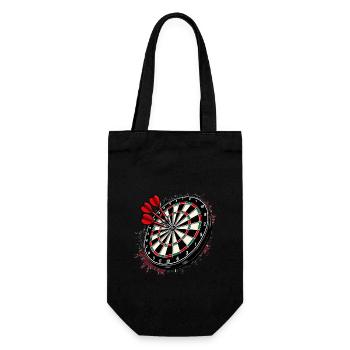 Fléchettes 3D Sport Jeu de fléchettes Dartscheibe - Sac à bouteille - noir - Devant