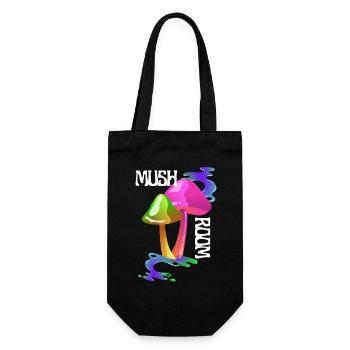 Festival des champignons Goa Rave - Sac à bouteille - noir - Devant