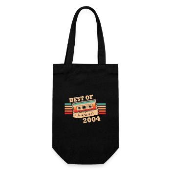 Best Of 2004 Vintage Rétro Cassette - Sac à bouteille - noir - Devant