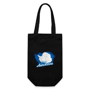 J'aime L'Antarctique - Sac à bouteille - noir - Devant