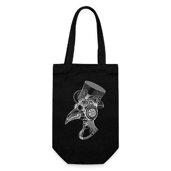 steampunk style - Sac à bouteille - noir - Devant