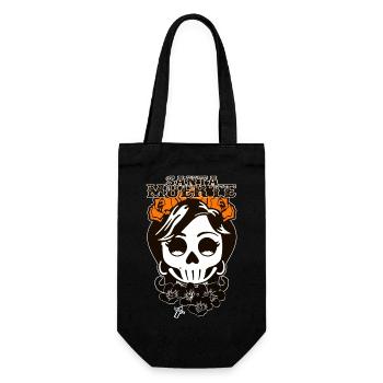Santa Muerte - Gift Bag for Bottles - black - Front