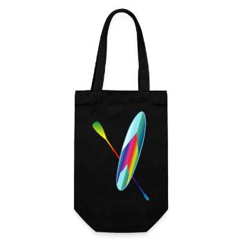 Stand up paddle paddle board coloré - Sac à bouteille - noir - Devant