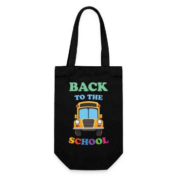 Retour à l’école - Sac à bouteille - noir - Devant