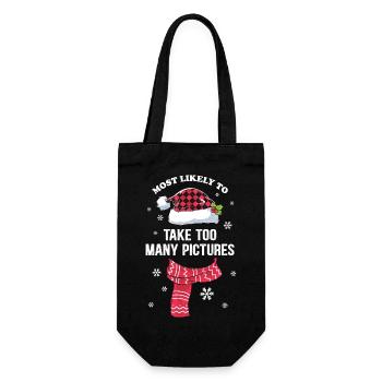 Cadeaux de Noël Noël - Sac à bouteille - noir - Devant