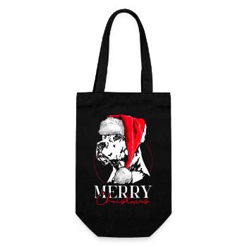 Père Noël ARGENTINO Joyeux Noël Chien Wilsigns - Sac à bouteille - noir - Devant