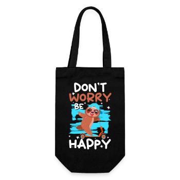 Paresseux Hang Out Cozy - Sac à bouteille - noir - Devant