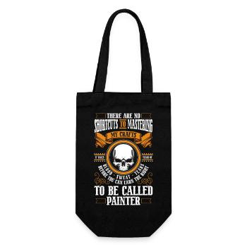 Painting Painting Colorful Painter - Gift Bag for Bottles - black - Front