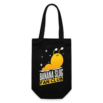 Banana Slug Fan Club - Gift Bag for Bottles - black - Front