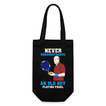 Padel Paddle Raquette Tennis Sport I Cadeau - Sac à bouteille - noir - Devant