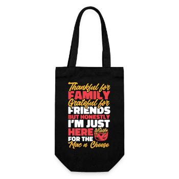 Macaroni Cheese Lover Mac And Cheese - Gift Bag for Bottles - black - Front