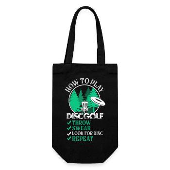 Comment jouer Disc Golf Frisbee Disc Golf - Sac à bouteille - noir - Devant