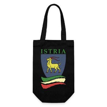 Istrie Touriste Hrvatska Croatie Vacances Balkans Re - Sac à bouteille - noir - Devant