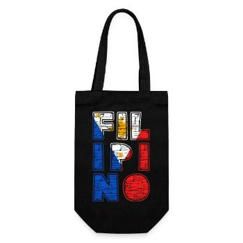 Philippines drapeau philippin fierté je cadeau - Sac à bouteille - noir - Devant