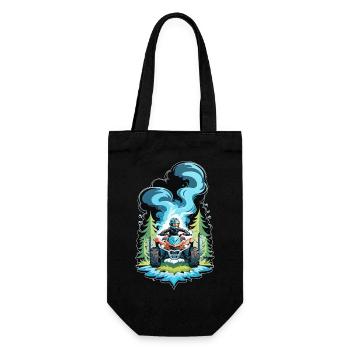 Quad & Off-Road - Gift Bag for Bottles - black - Front