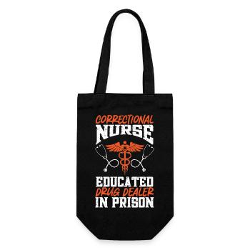 Pénitencier d’infirmières - Sac à bouteille - noir - Devant