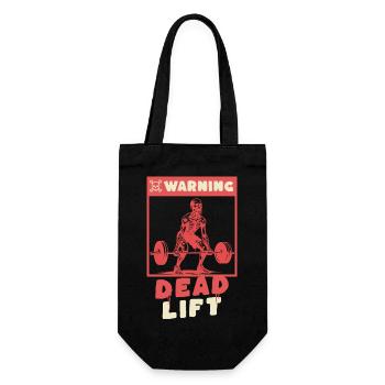 Zombie soulevé de terre | drôle de gymnase halloween - Sac à bouteille - noir - Devant